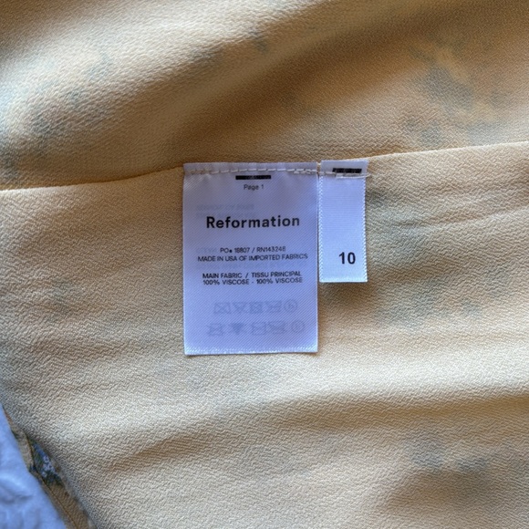 Reformation Kourtney Floral Dress - Picture 8 of 8